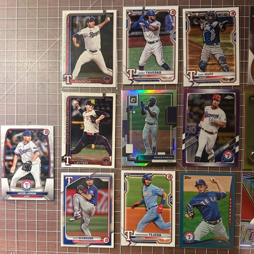 Texas Rangers Baseball Card Collection 🔥 - Picture 2 of 3